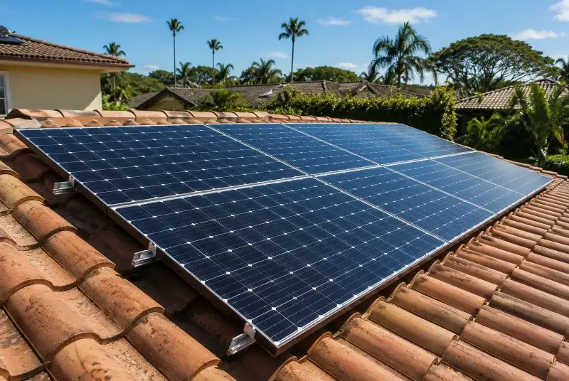 Installation de panneaux solaires à Saint-Just